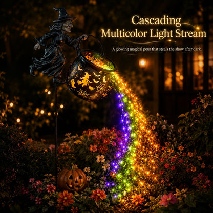 🔥Last Day 51% OFF🎃Halloween Witch Cauldron Garden Light