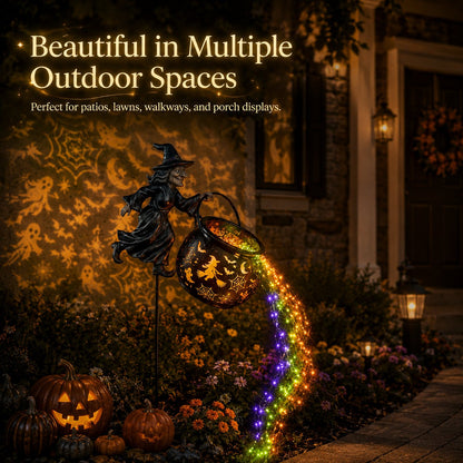 🔥Last Day 51% OFF🎃Halloween Witch Cauldron Garden Light