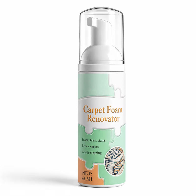 ⏳ Oferta por tiempo limitado ⏰ Espuma de limpieza en seco para alfombras – Elimina manchas al instante, sin dejar residuos húmedos. La microespuma avanzada penetra en profundidad: ¡solo aplica espuma y limpia! 🏠💨